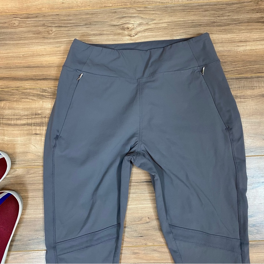 Athleta Trekkie Tapered Leg Hiking Pants Women's 10 Color Gray - Picture 2 of 8